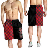 Drummond Modern Tartan Crest Men's Short - Cross Style